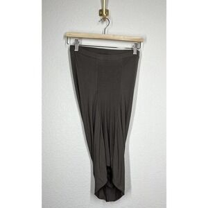 Zero Maria Cornejo XS Stretch Jersey Pencil Skirt High Low Bodycon